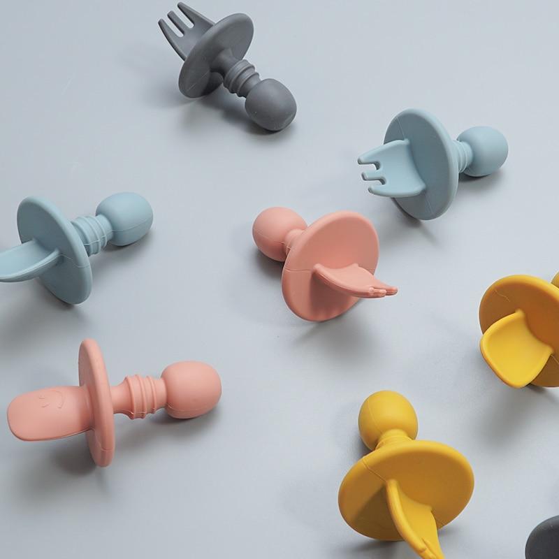 CuttieSpoon™ | Cuillère et fourchette pour bébé | Maman - AU PAYS DE BEBE