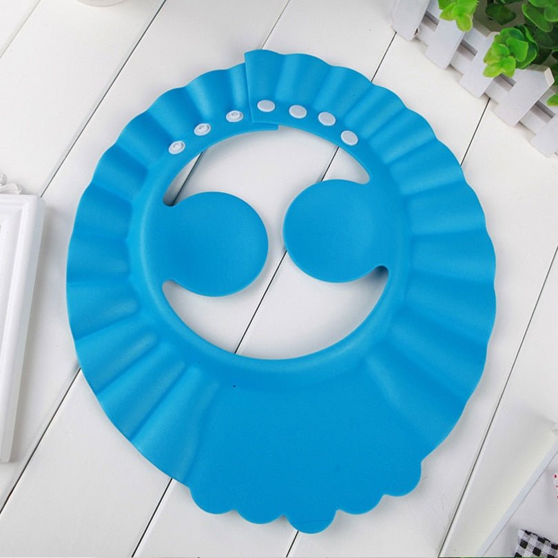 Visière chapeau pour douche bébé I ShampooCap™ - AU PAYS DE BEBE